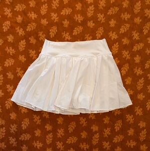 White Offline by Aerie Tennis Skirt with Shorts